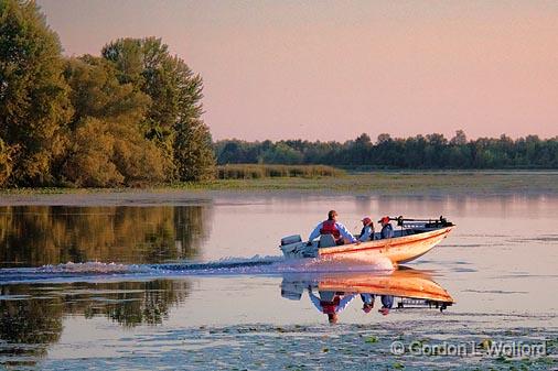 Sunrise Fishers_19401.jpg - Rideau Canal Waterway photographed near Smiths Falls, Ontario, Canada.